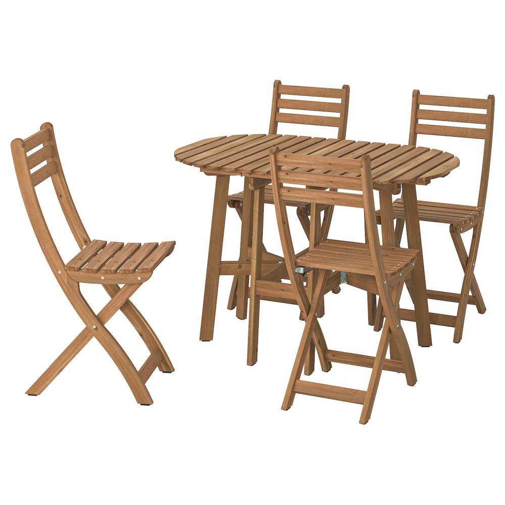 Preklopni stol+4 stolice