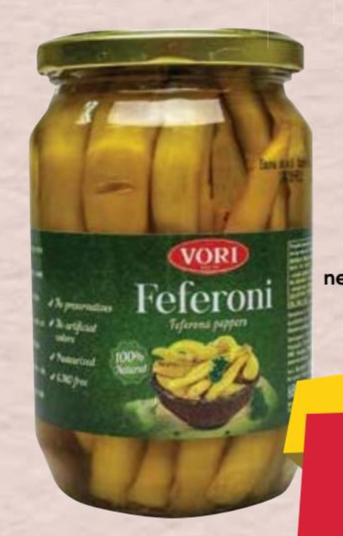 Feferoni ljuti 680g