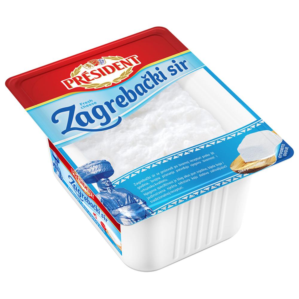 Sir zagrebački svježi 375 g