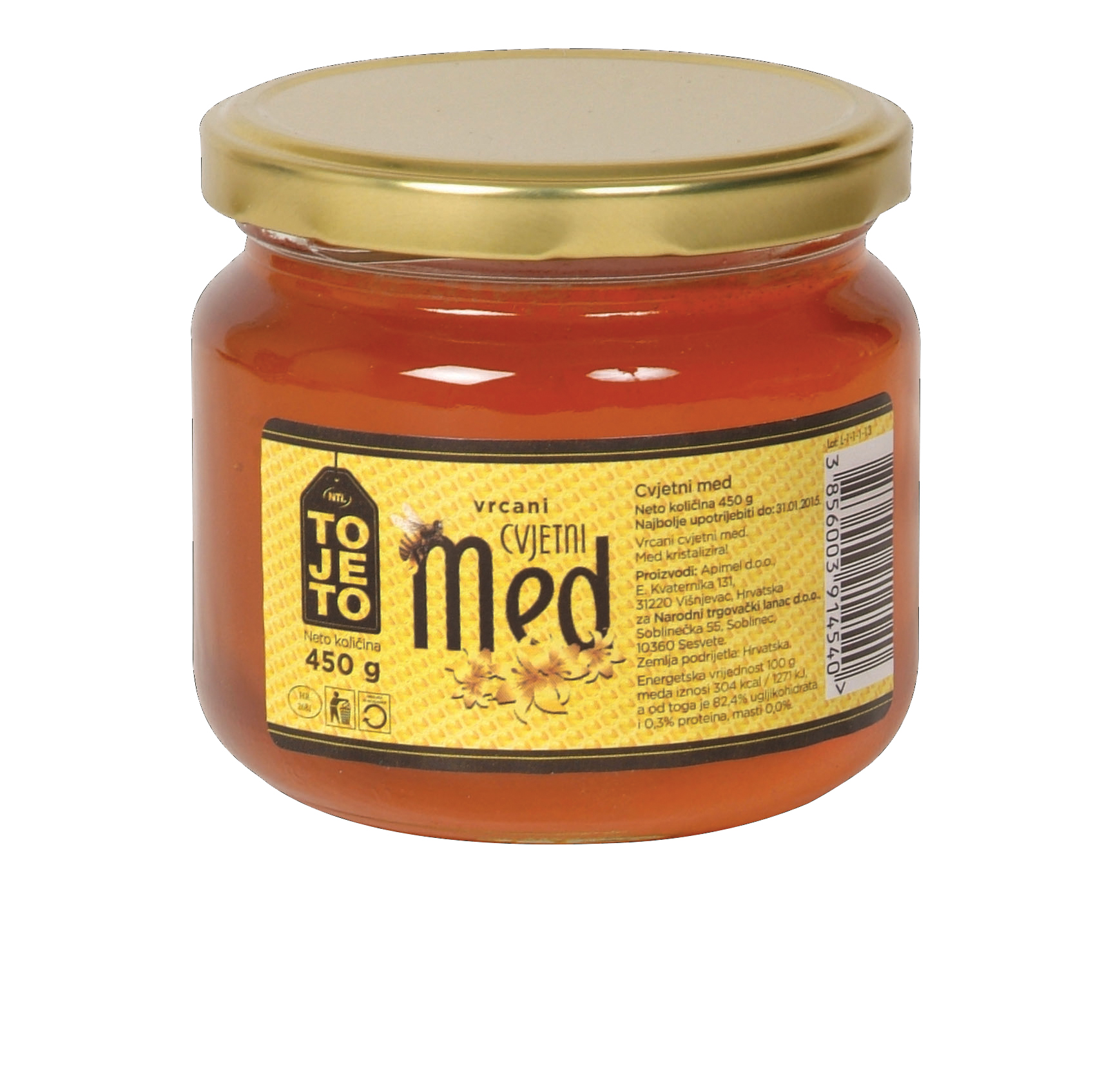 Med cvjetni 450 g