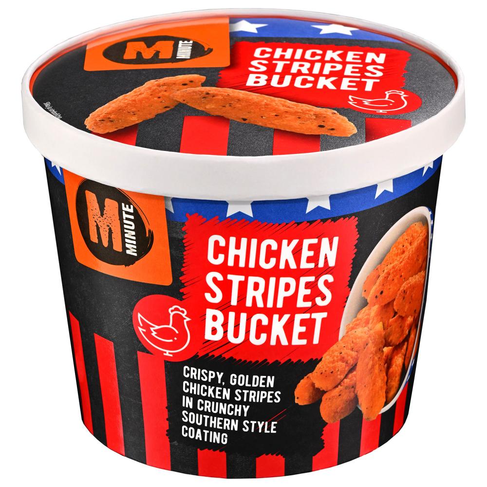 Bucket chicken stripes, chicken wings 500g