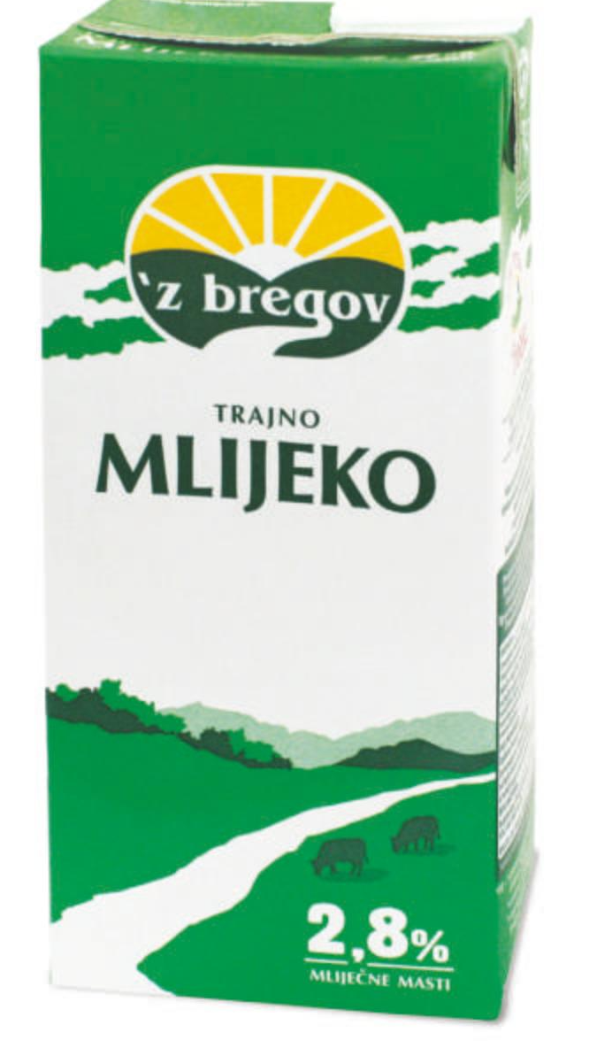 Trajno mlijeko 1 l Vindija
