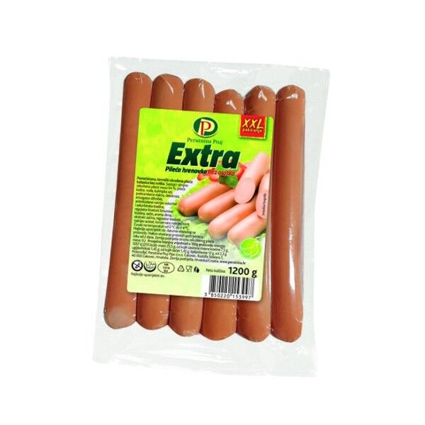 Pileće hrenovke extra 1200g