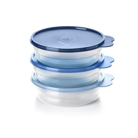 Set posuda s poklopcem 3 x 550 ml