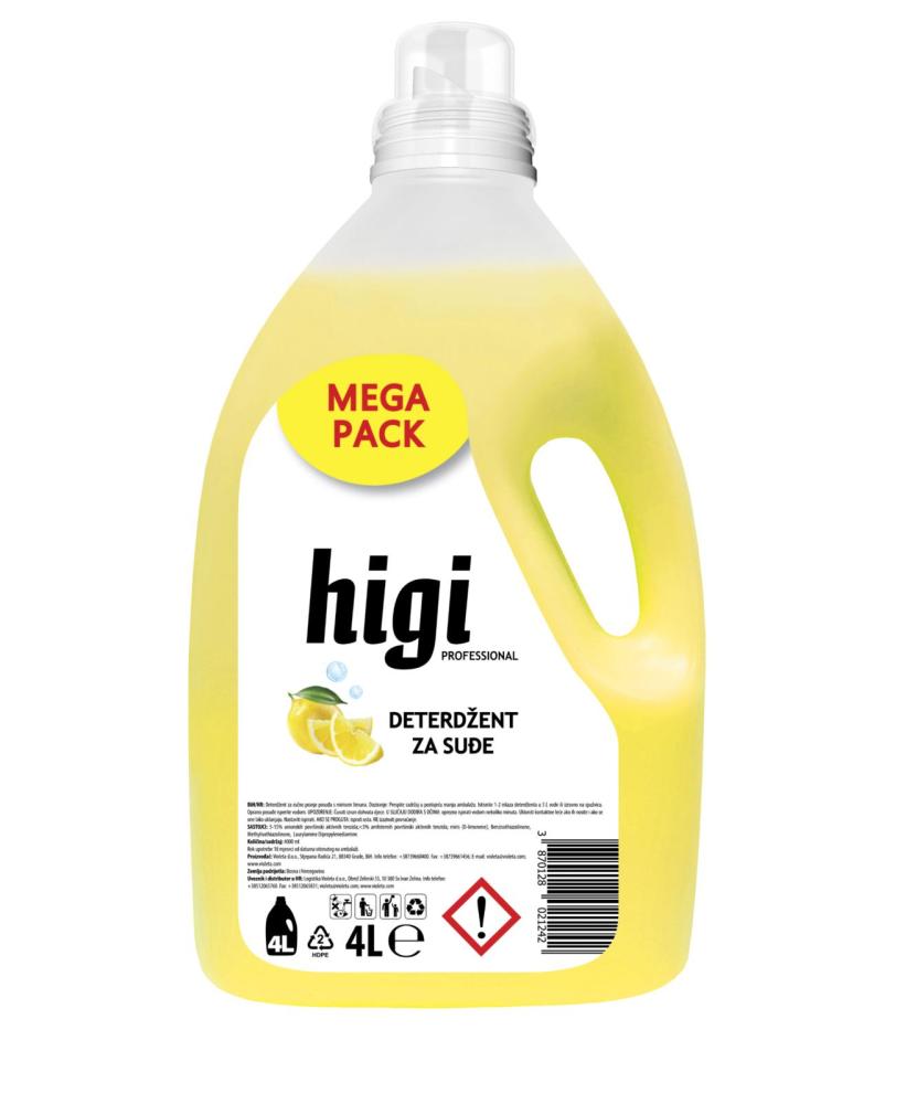 Deterdžent za ručno pranje posuđa 4L