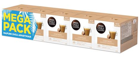 Kapsule za kavu dolce gusto Intenso 560 g ili Cortado 504 g