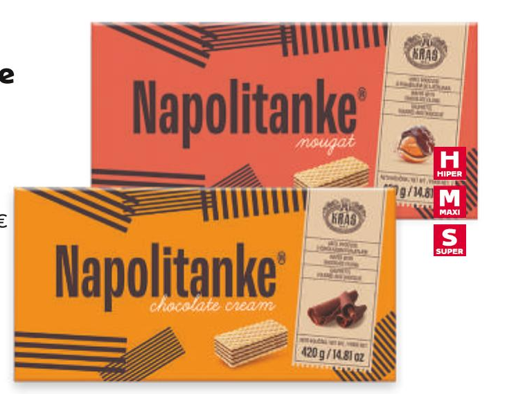 Napolitanke 420 g
