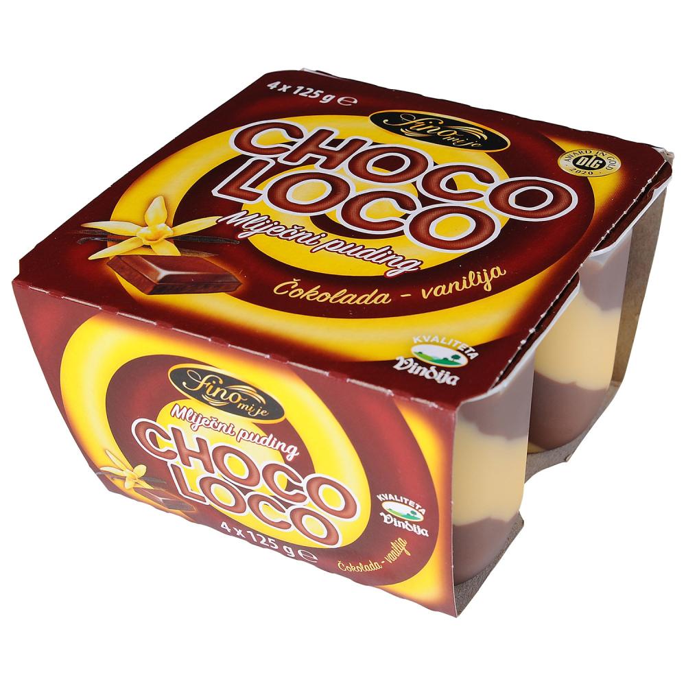 Mliječni puding 4x125 g