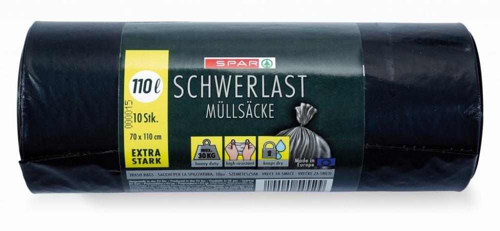 Vreće za smeće 110 L, 10/1, 1 pak
