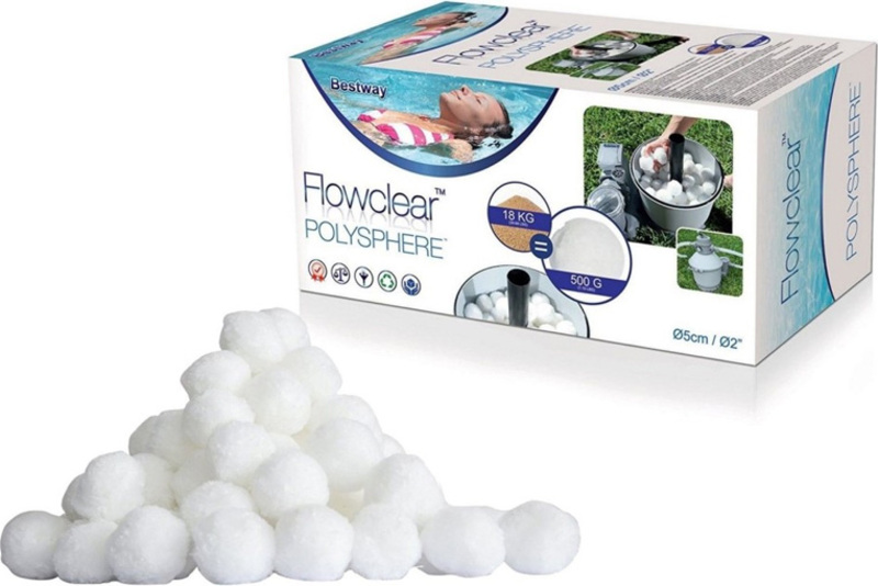 Kuglice za pješčane filtere 'flowclear' 500 g Bestway®