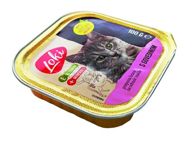 Mokra hrana za mačke 100g