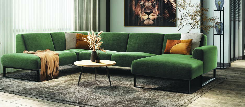 Barcelona modularna garnitura 272 x 204 x 83 cm