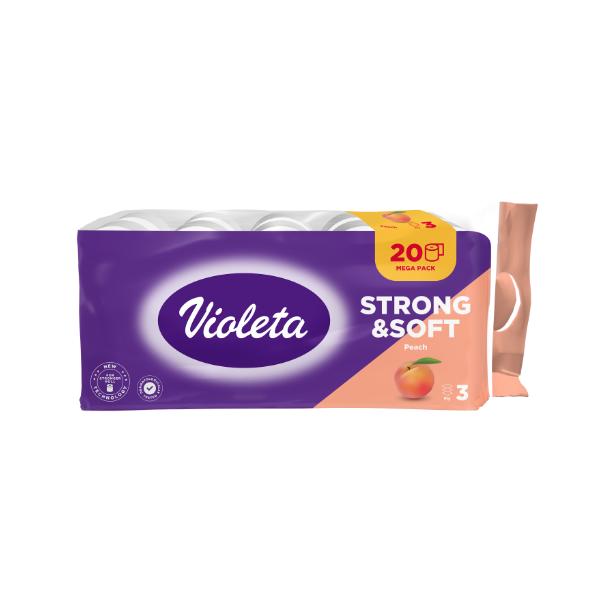 Toaletni papir 20 kom/pak Violeta