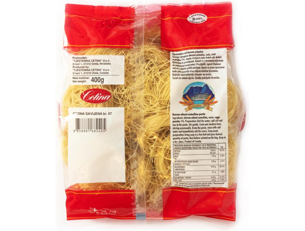 Savijena tanka 400 g