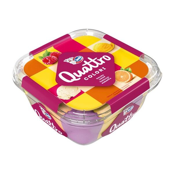Sladoled quatro colori 1500 ml Ledo