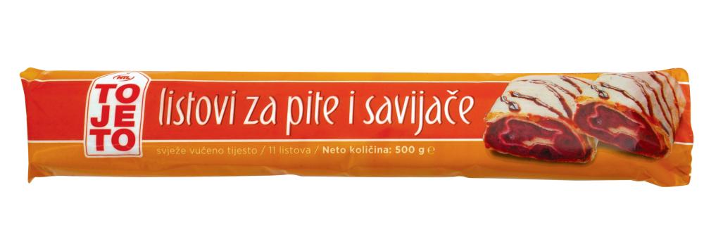 Listovi za pite i savijače 500 g
