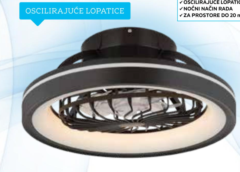 Stropni ventilator deanne