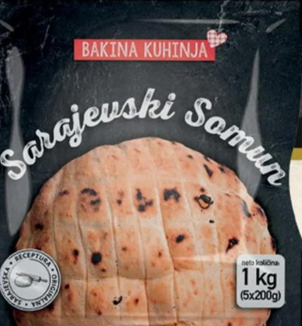 Sarajevski somun 5x200 g, 1 kg