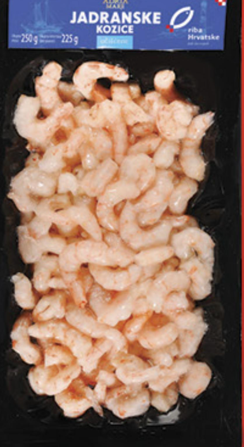 Jadranske kozice 250g