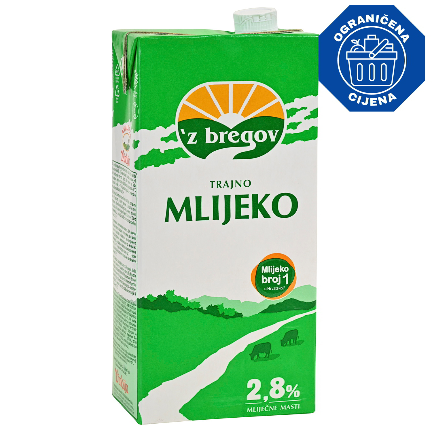 Trajno mlijeko 2l