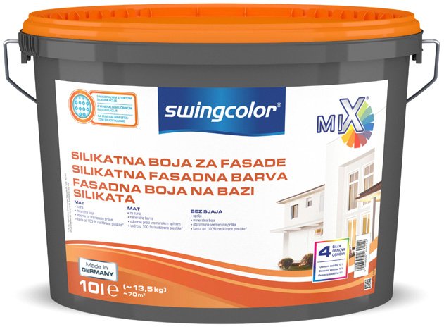 Mix silikatna boja za fasade 10 I