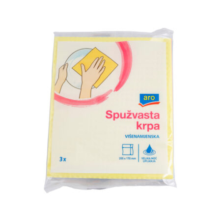 Spužvasta krpa za suđe 3 kom