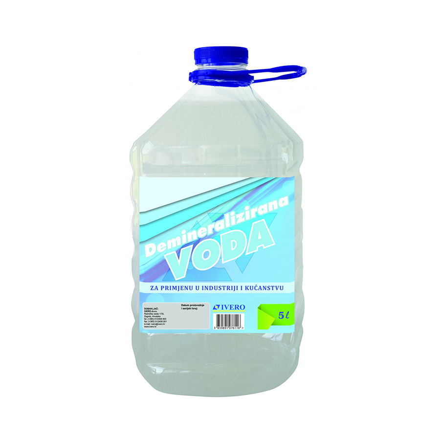 Demineralizirana voda 5 L