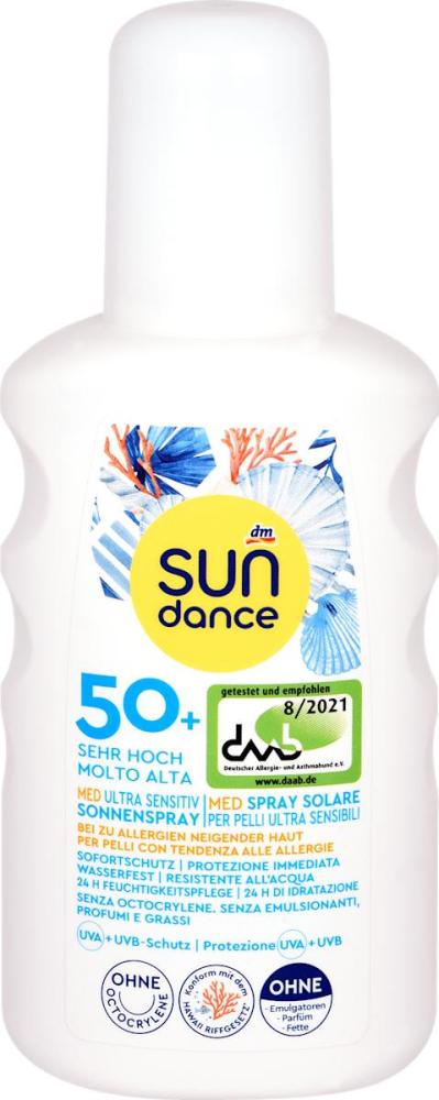 Med ultra sensitiv sprej za sunčanje 200 ml