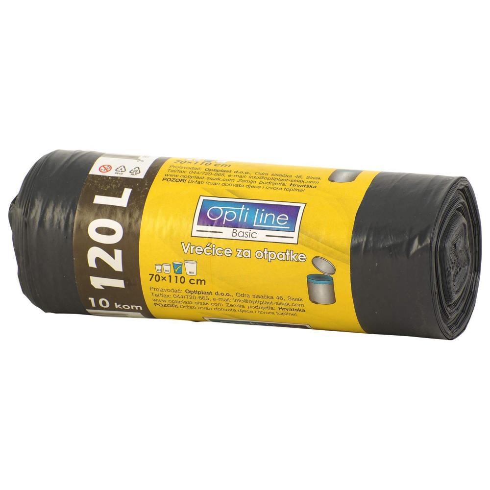Vreće za smeće 120L (70x110) 10/1