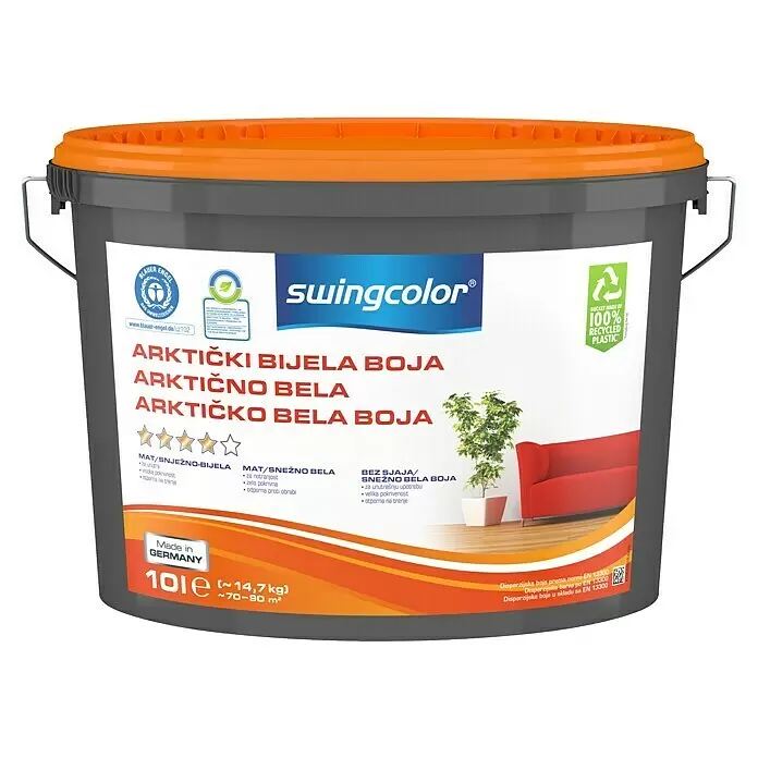 Mix snježno bijela boja 5 l