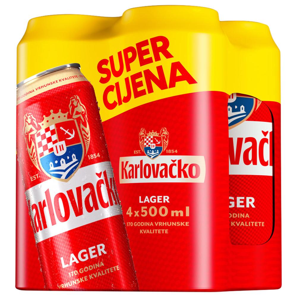 Pivo 4 x 0,5 l