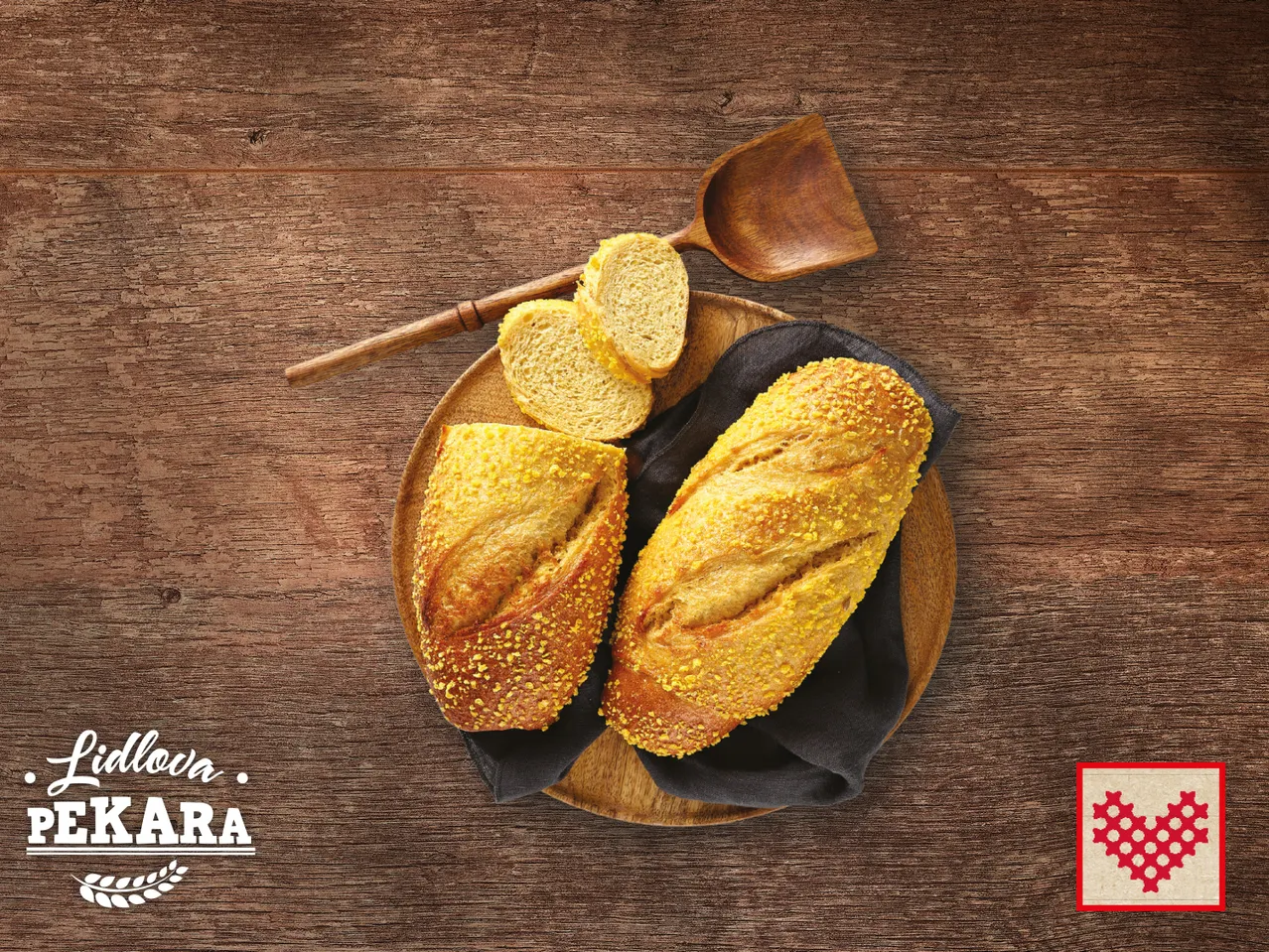 Domaći kukuruzni miješani kruh 400 g