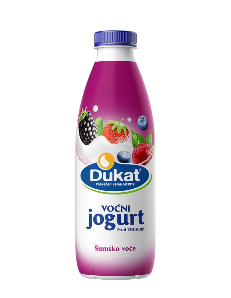 Voćni jogurt 1 l Dukat