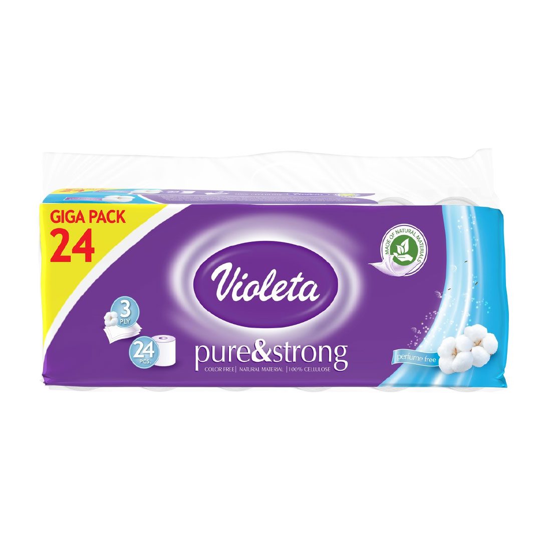 Toaletni papir 24/1 Violeta