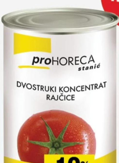 Dvostruki koncentrat rajčice 4500 g
