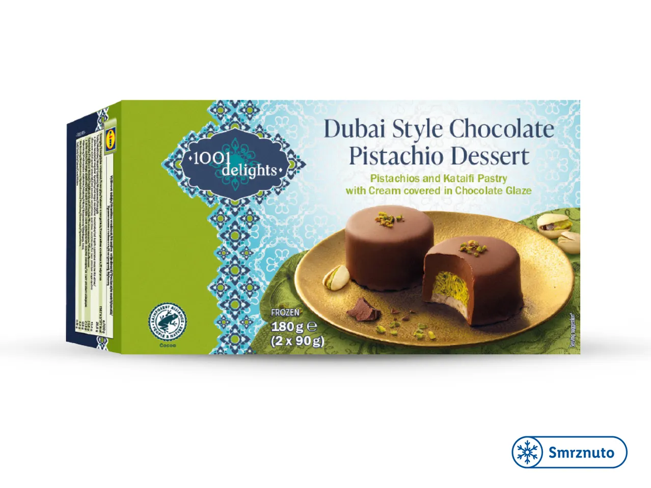 Mini dubai čokoladna torta 2 x 90 g 1001 Delights