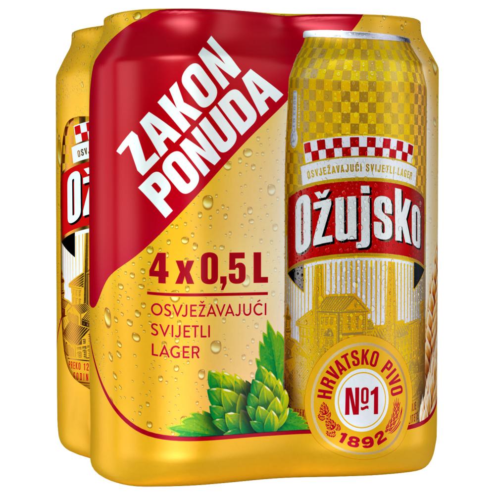 Pivo 4x0,5l