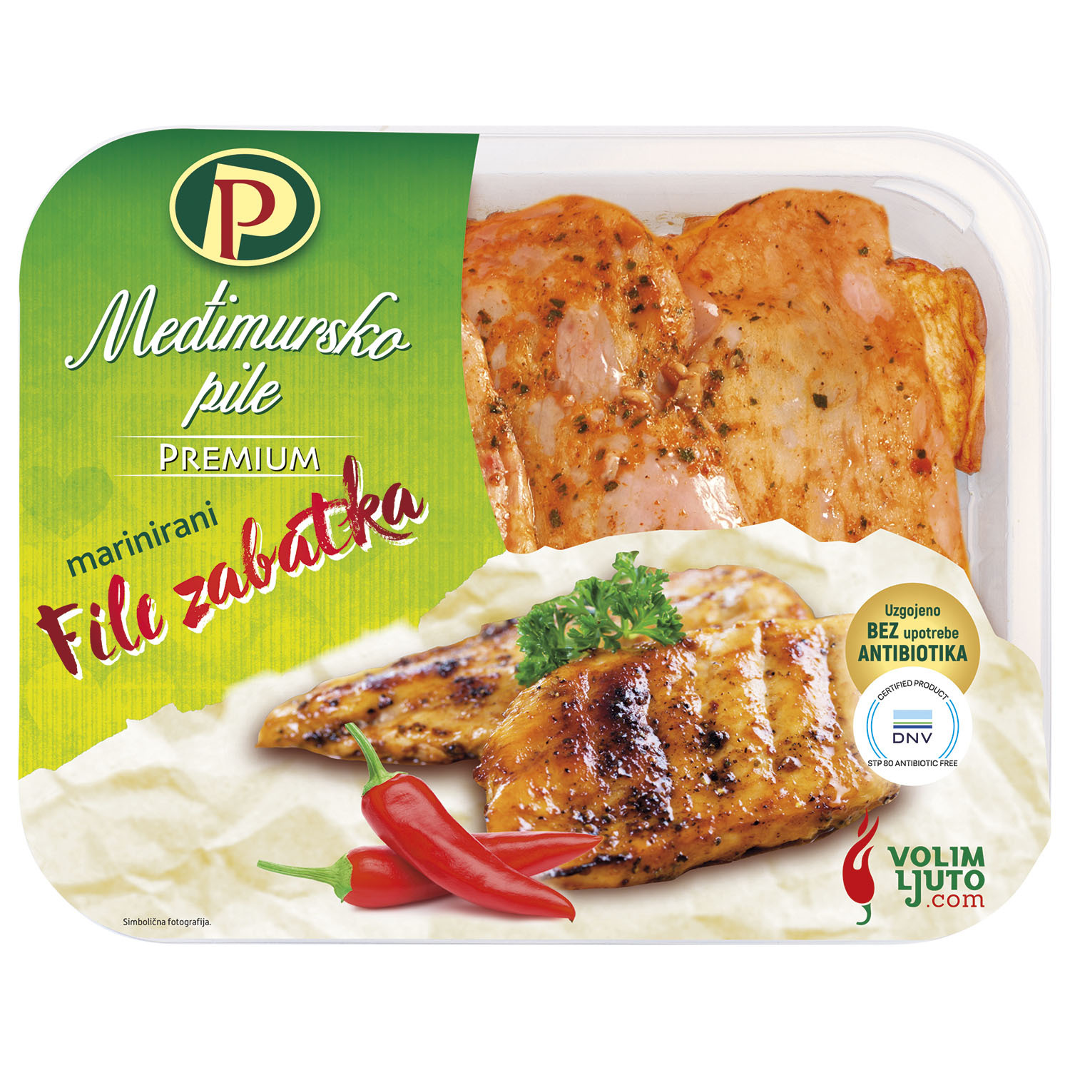 Marinirani file zabatka 400g