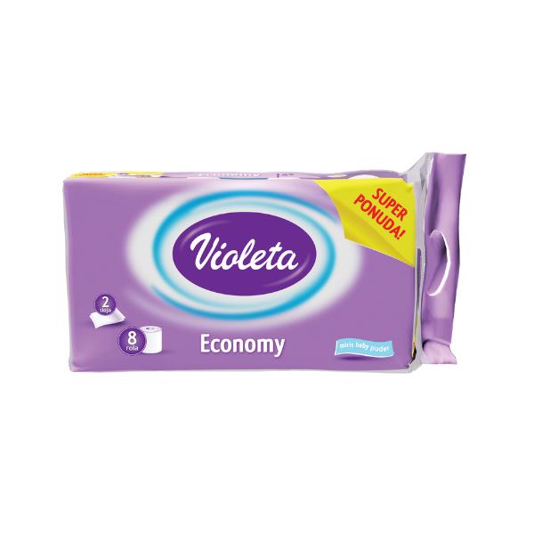 Toaletni papir mirisni 8 rola Violeta