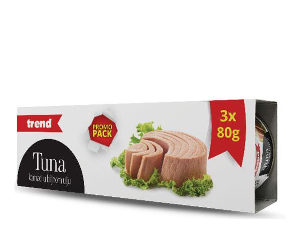 Tuna komadi 3x80g