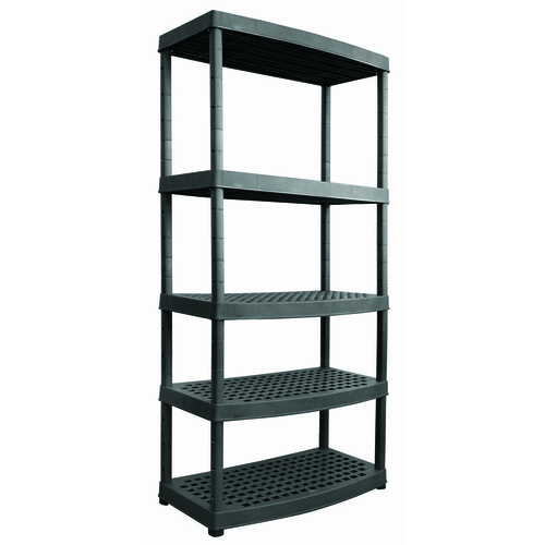 Plastični regali v 188 x š 80 x dub. 40 cm, 5 polica