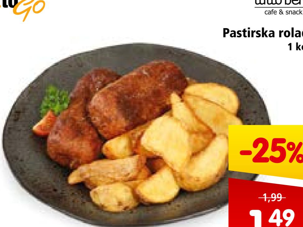 Pastirska rolada 1 kom
