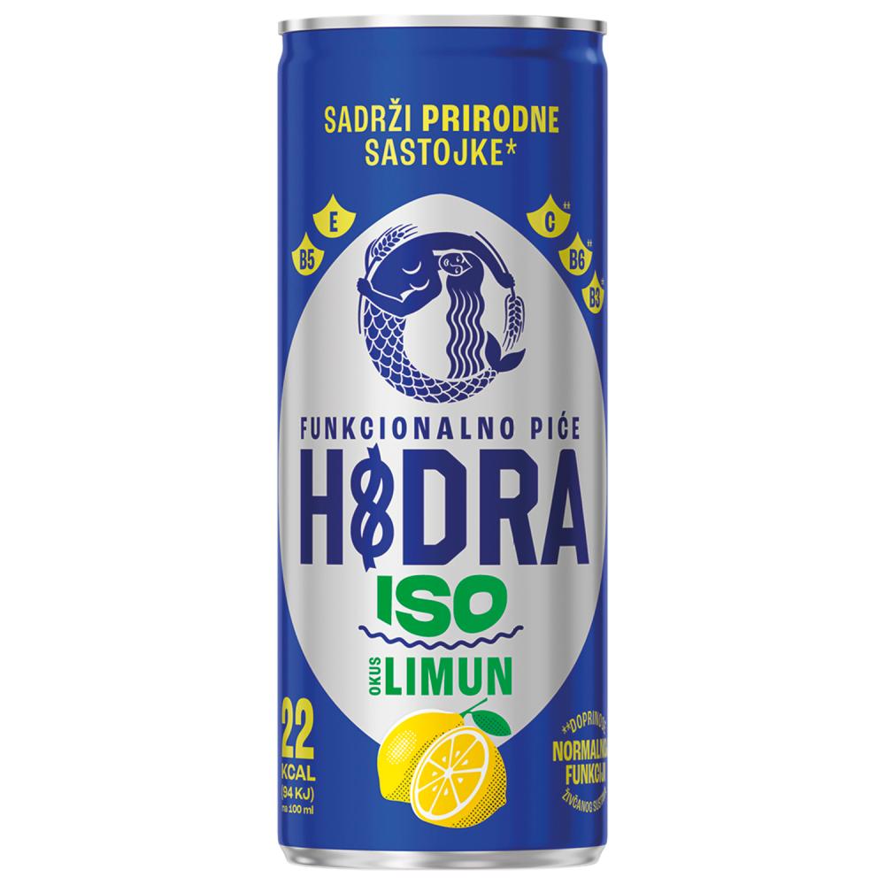 Izotonično piće limun/funkcionalno piće naranča 0,33l