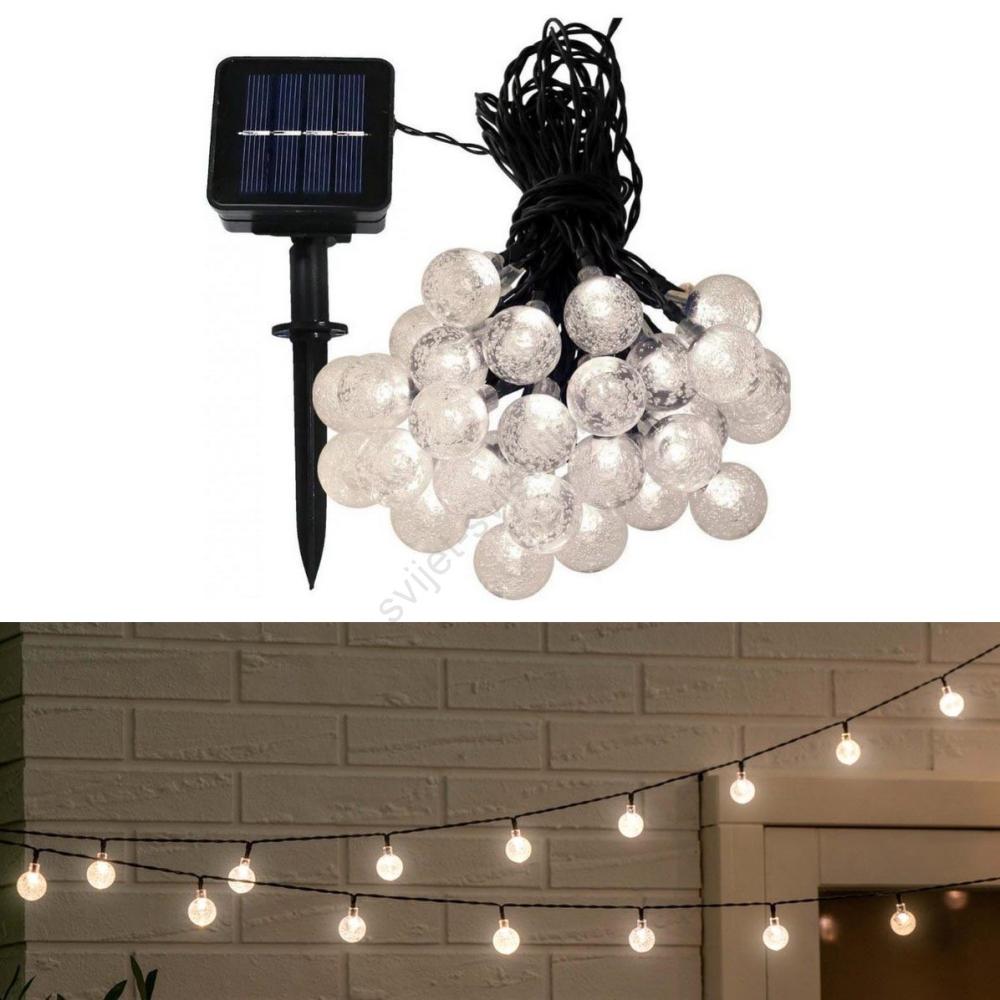 Solarni svjetlosni led lanac