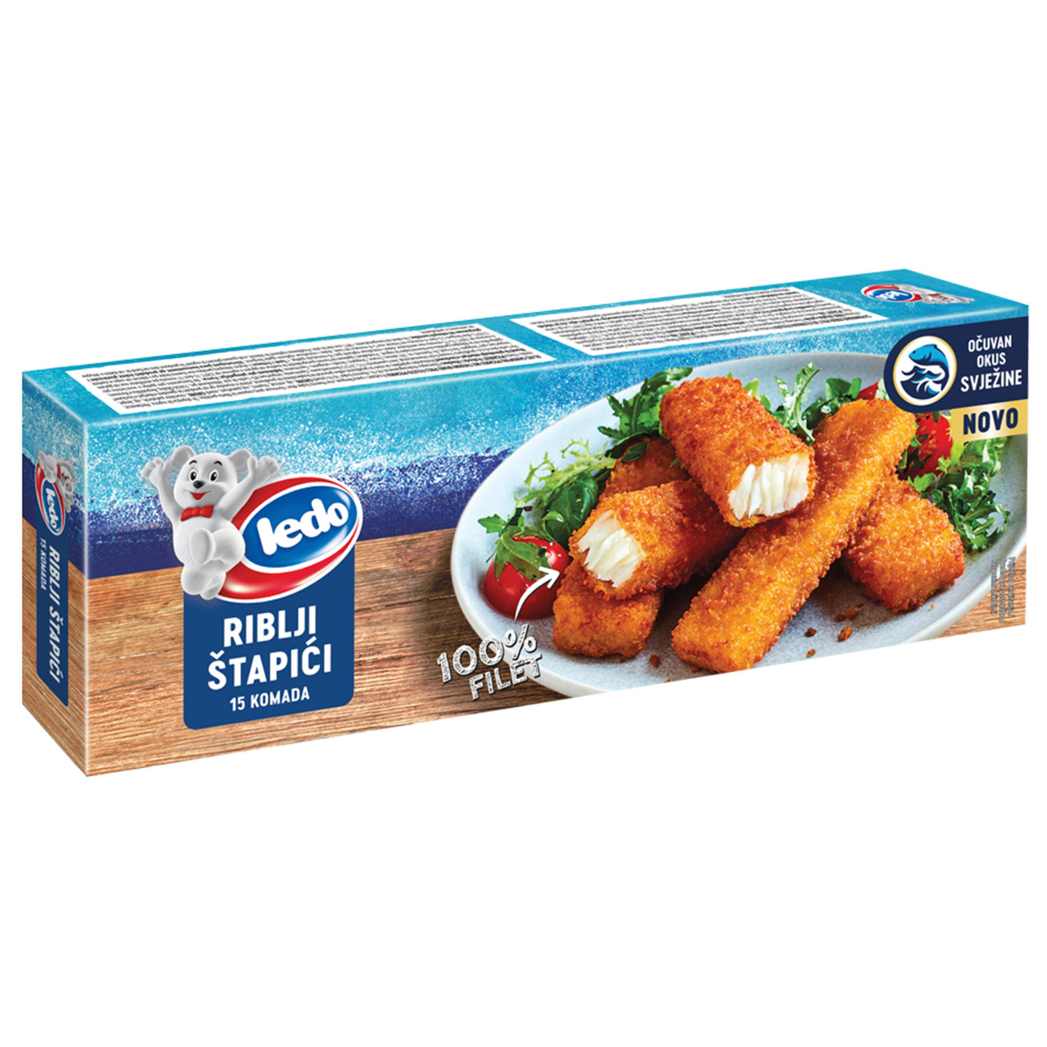 Panirani riblji štapići 450g