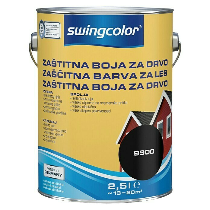 Mix zaštitna boja za drvo 2,5 l