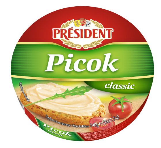 Sir picok 140 g Dukat