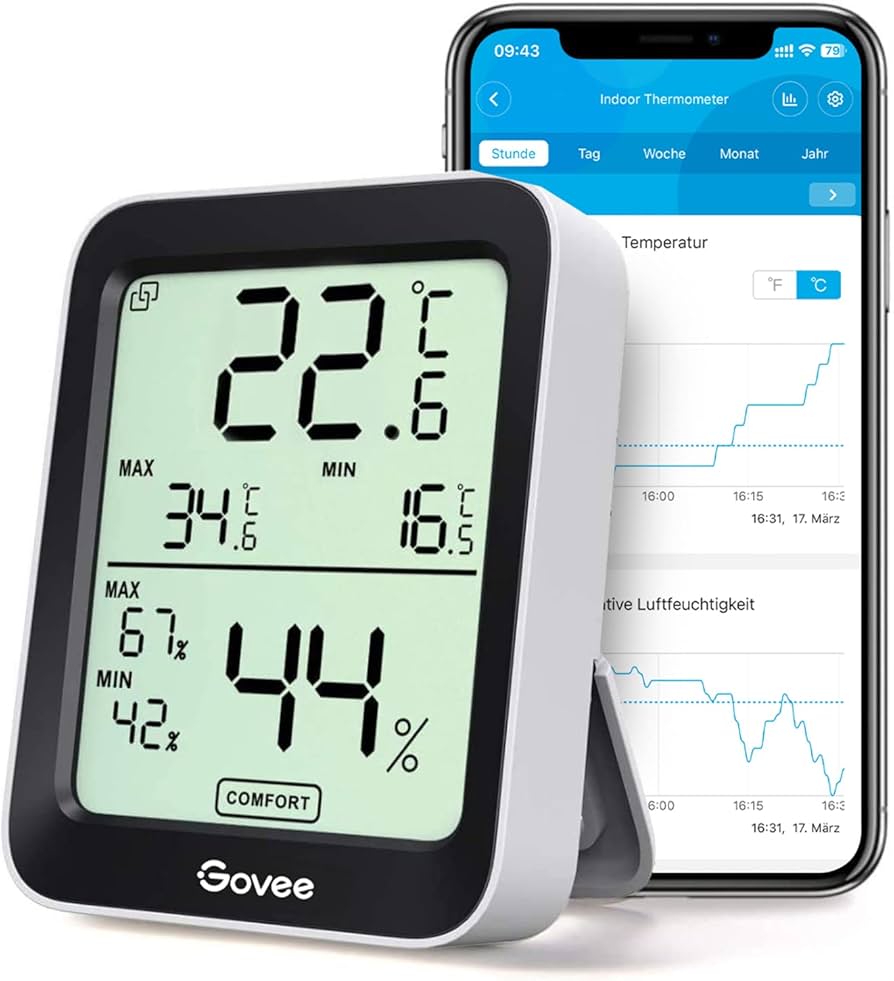 Bluetooth termometar i vlagomjer