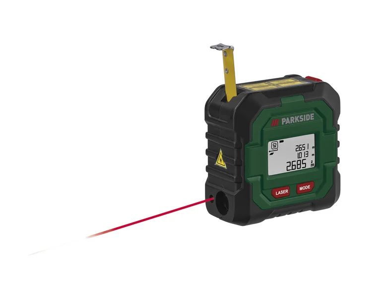 Laserski daljinomjer s mjernom trakom komad
