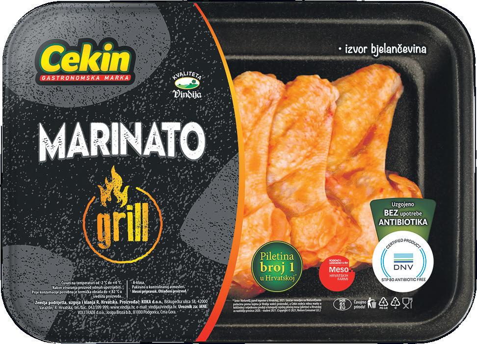 Krila u pikantnoj marinadi 450g